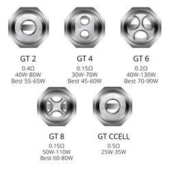 Žhavící hlava GT6 (0,2ohm) pro atomizér NRG