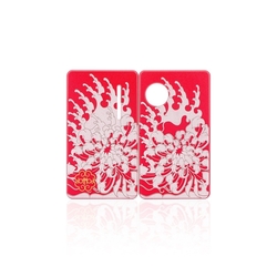 Side panels Chrysanthemum for dotAIO Color: red