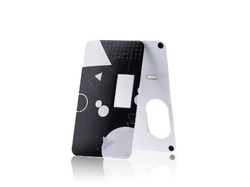 Retro side doors for dotSquonk 100W Color: black and white