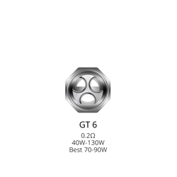 Žhavící hlava GT6 (0,2ohm) pro atomizér NRG